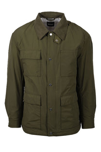 BOSS BLACK C-CORPO CASUAL JACKET OPEN GREEN Boss Black Michael Stewart Menswear  Jackets