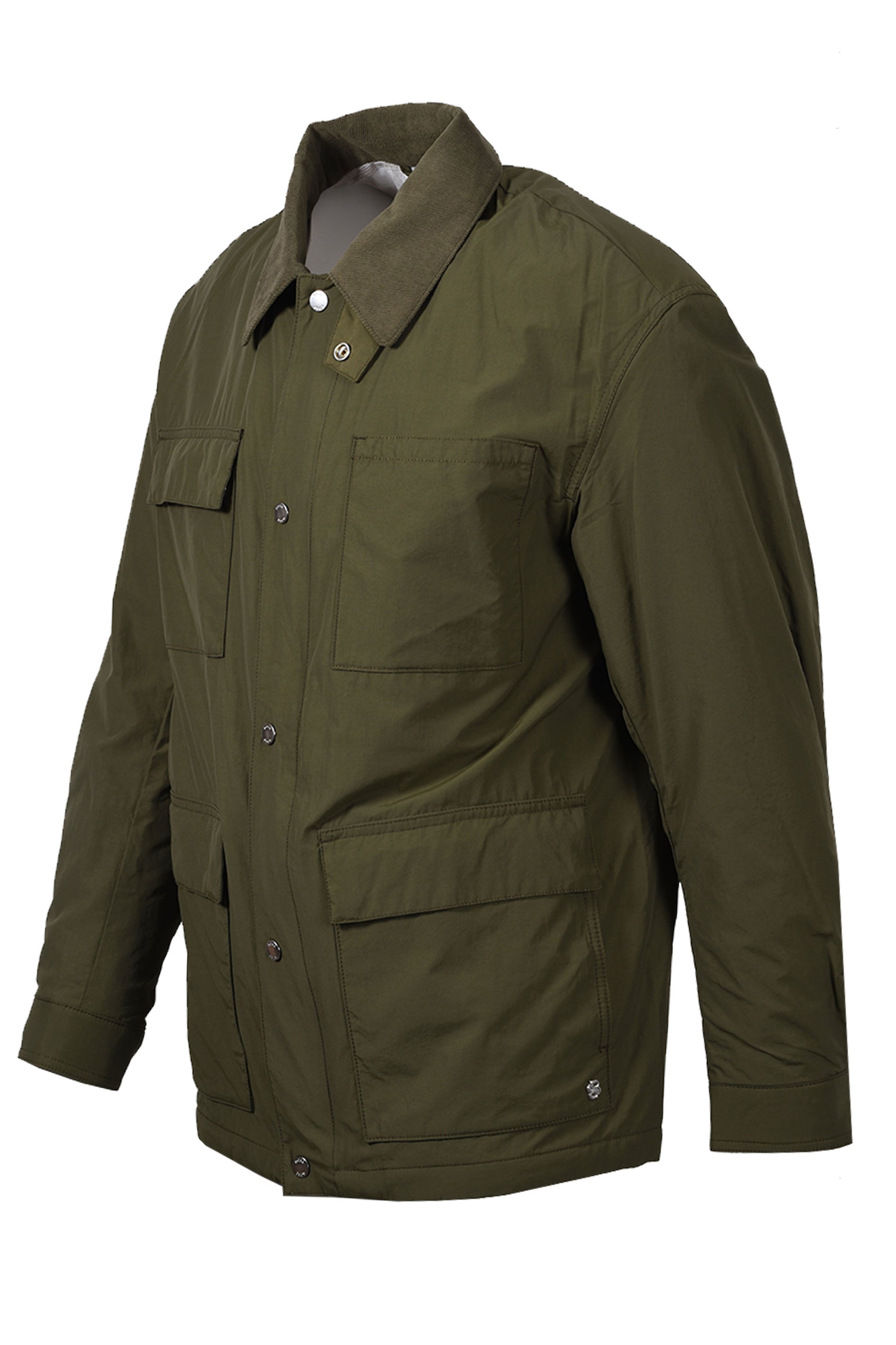BOSS BLACK C-CORPO CASUAL JACKET OPEN GREEN Boss Black Michael Stewart Menswear  Jackets