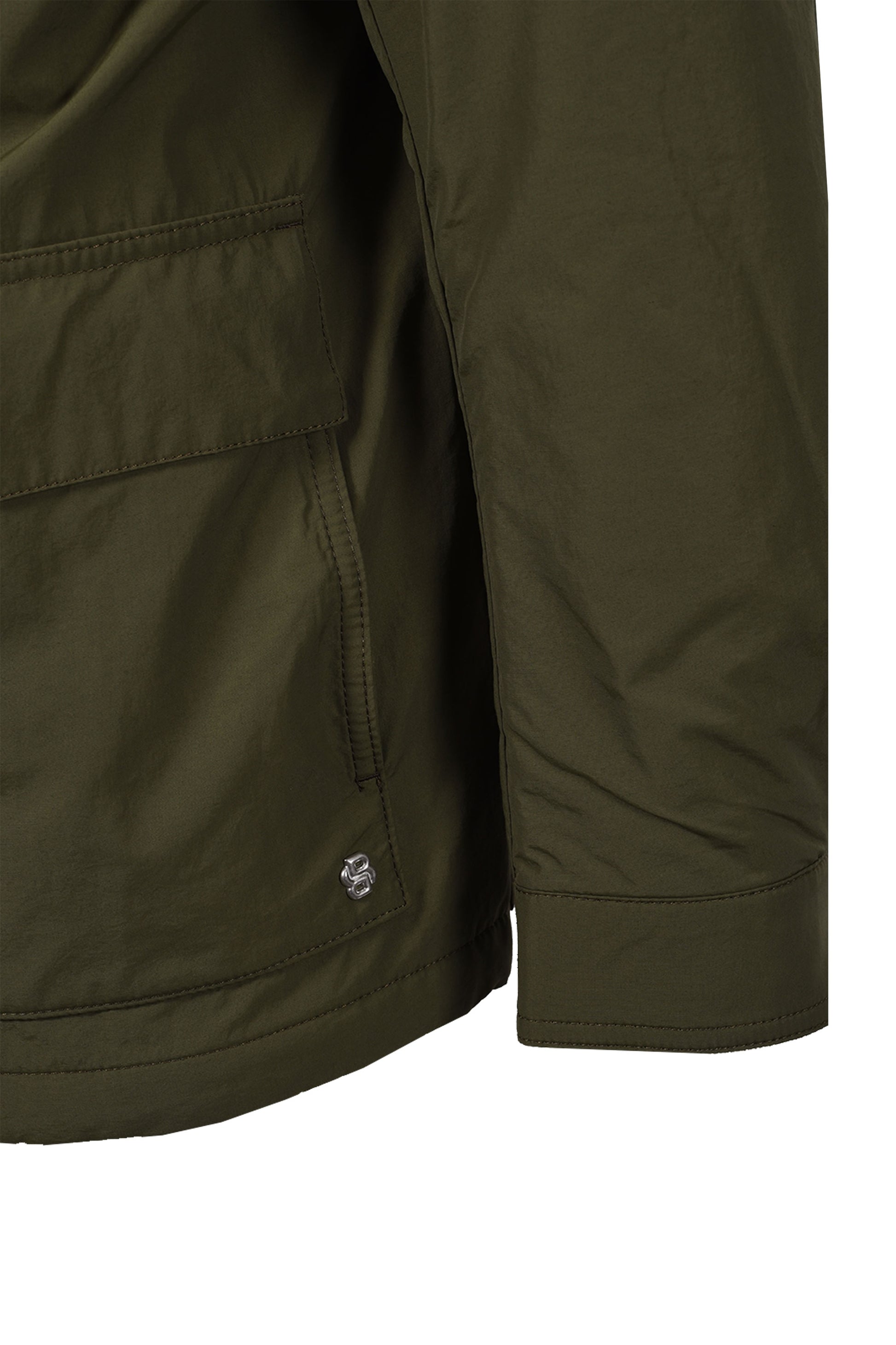 BOSS BLACK C-CORPO CASUAL JACKET OPEN GREEN Boss Black Michael Stewart Menswear  Jackets