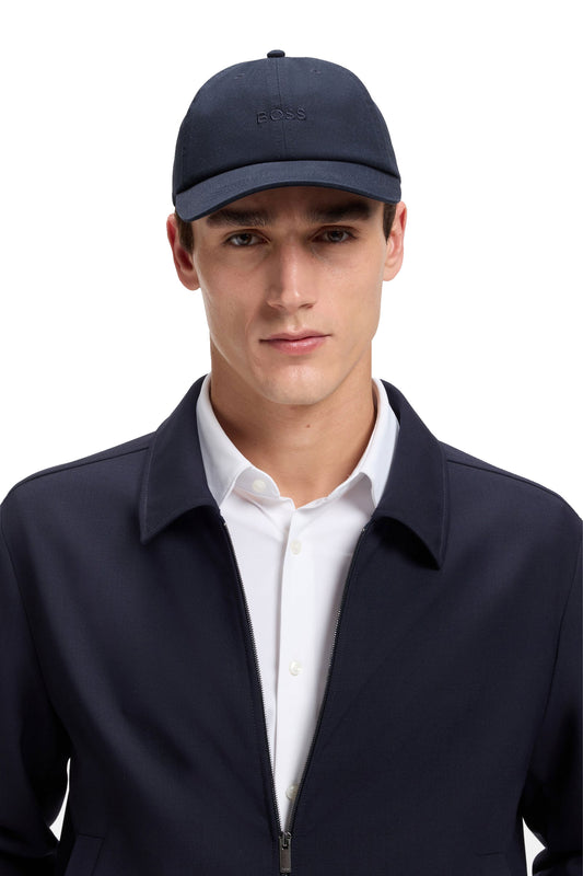 BOSS BLACK CONNECT CAP DARK BLUE Boss Black Michael Stewart Menswear  Caps