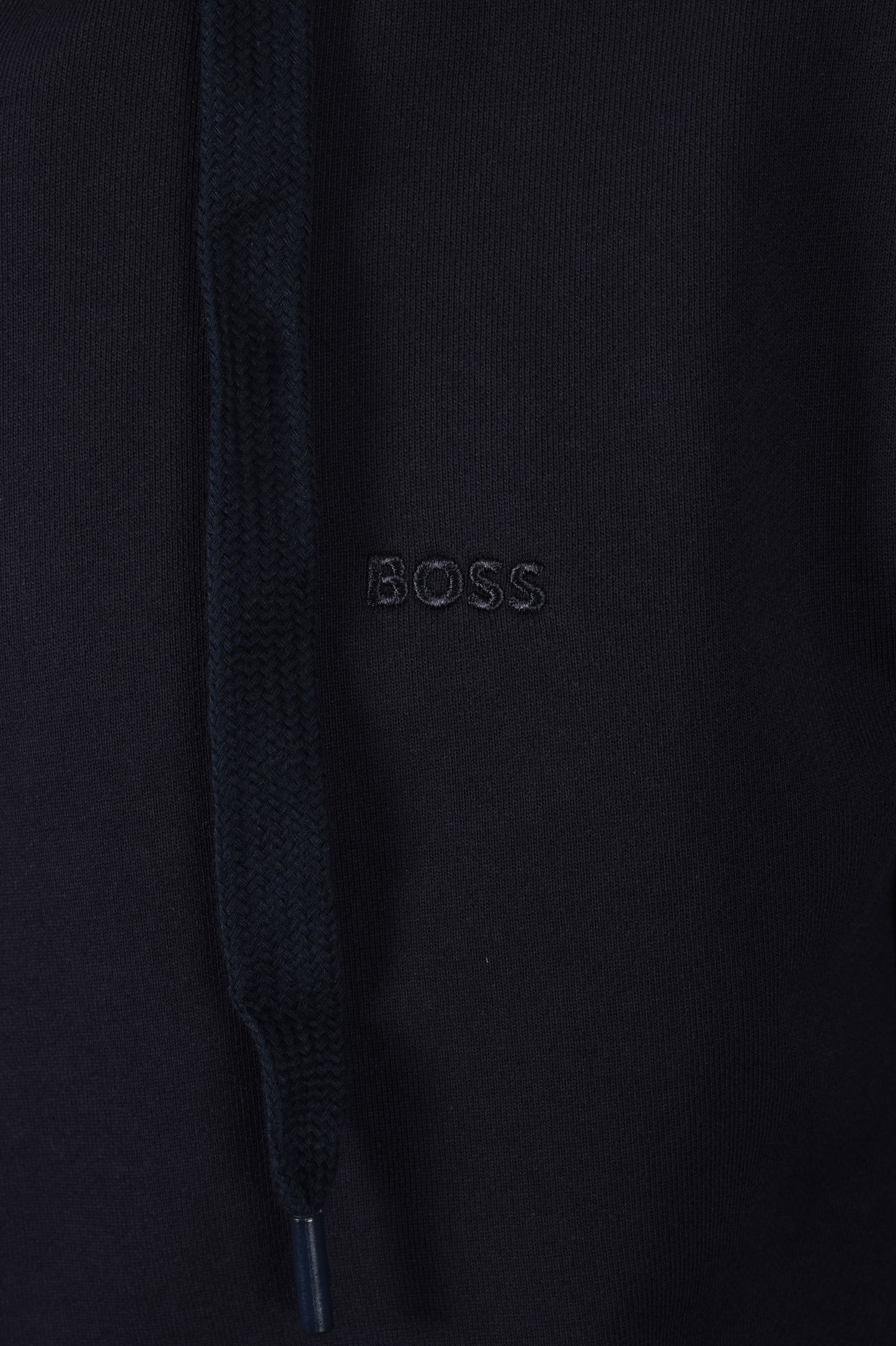 BOSS BLACK H-SPENCE MIX MEDIA SWEATSHIRT DARK BLUE Boss Black Michael Stewart Menswear  Sweatshirts