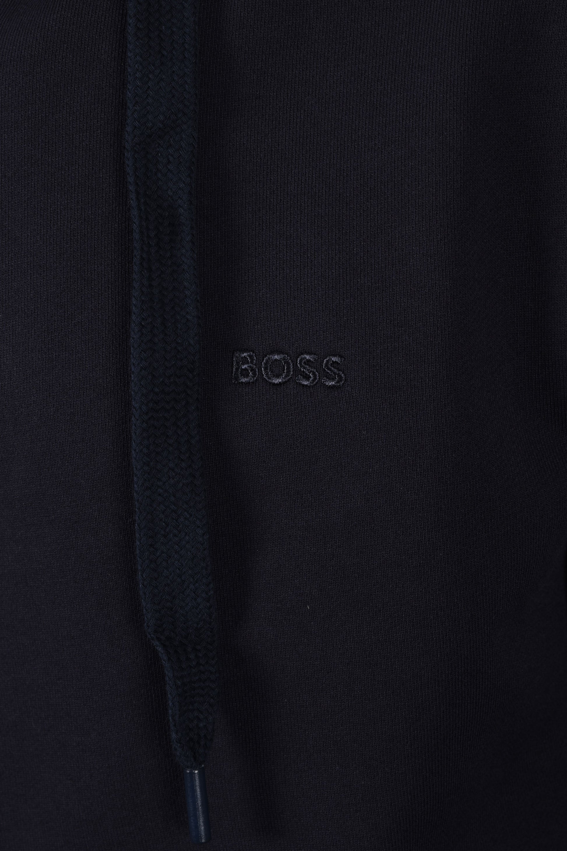 BOSS BLACK H-SPENCE MIX MEDIA SWEATSHIRT DARK BLUE Boss Black Michael Stewart Menswear  Sweatshirts