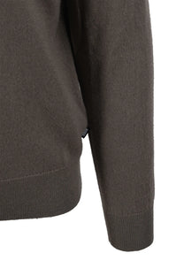 BOSS BLACK HEMARLO HALF ZIP KNITWEAR OPEN BROWN Boss Black