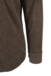 BOSS BLACK KENT CORDUROY SHIRT OPEN BROWN Boss Black