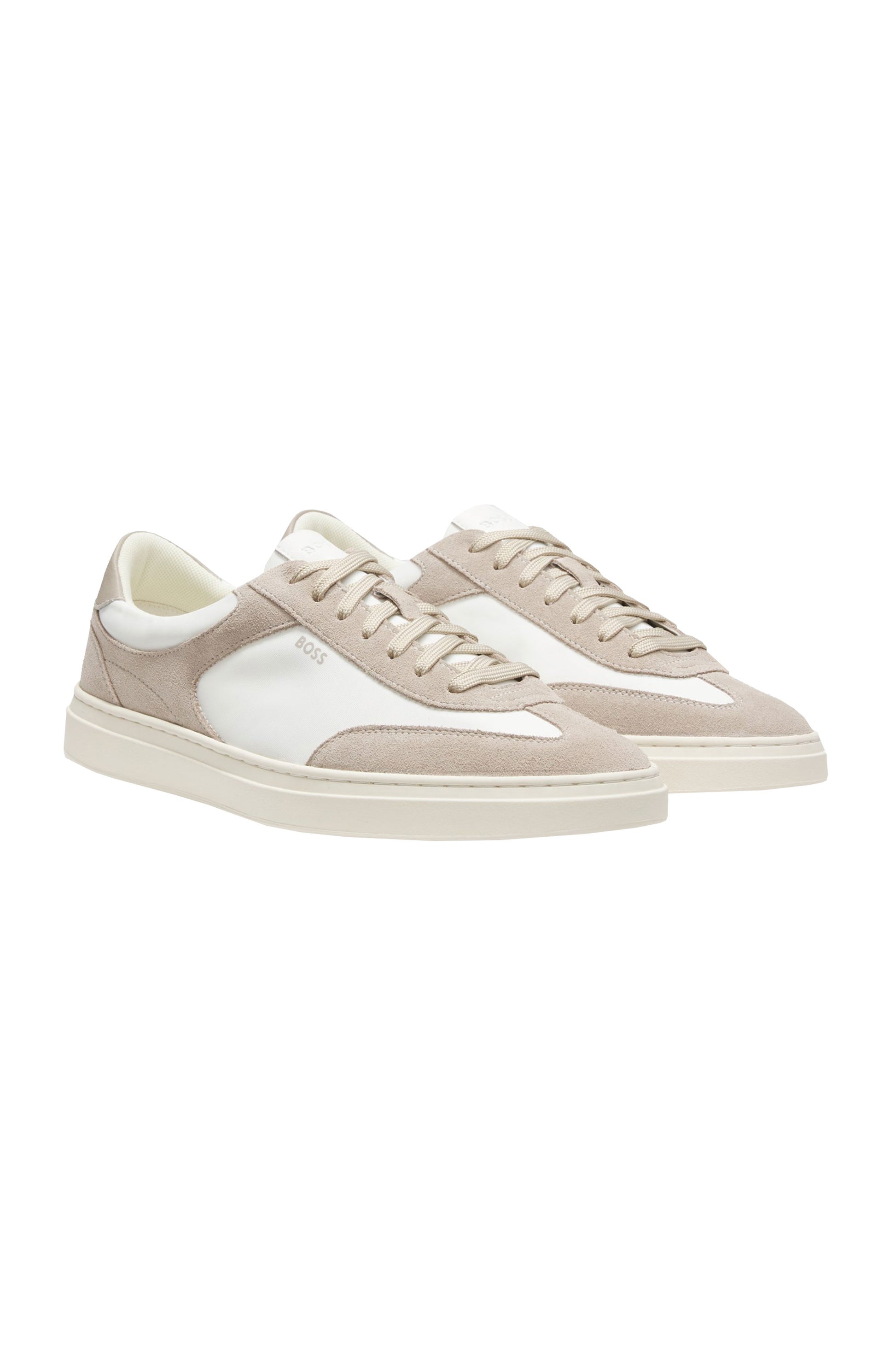 BOSS BLACK KIERAN TENN TRAINER OPEN WHITE Boss Black Michael Stewart Menswear  Trainers
