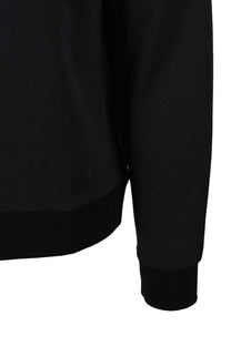 BOSS BLACK SIDNEY 80 HALF ZIP SWEATSHIRT BLACK Boss Black Michael Stewart Menswear  Sweatshirts