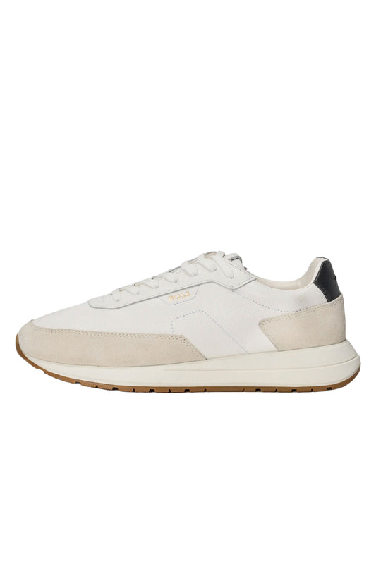 BOSS BLACK VINSTON TRAINERS OPEN WHITE