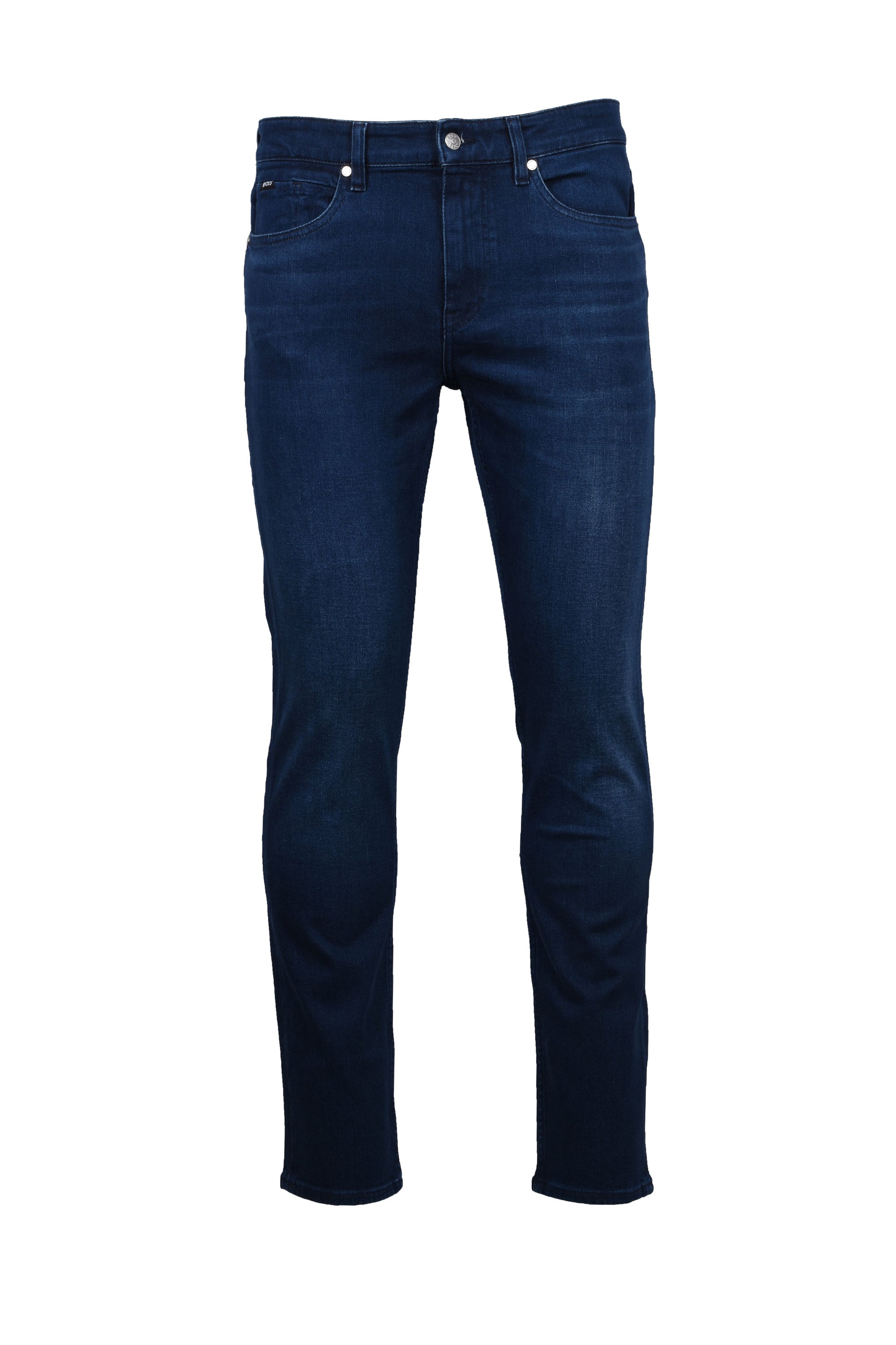 Jeans Hugo Boss Canada Inc Maine Regular-fit Jeans In Dark-blue