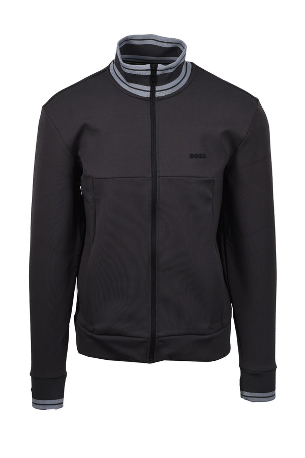 BOSS Green F Zone Track Top Dark Grey – Michael Stewart