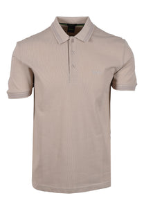 BOSS Green Paddy Polo Shirt Open Beige Boss Green
