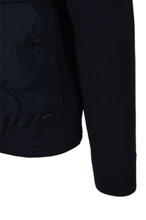 BOSS ORANGE KOBELLO MIX MEDIA JACKET DARK BLUE Boss Orange Michael Stewart Menswear  Jackets