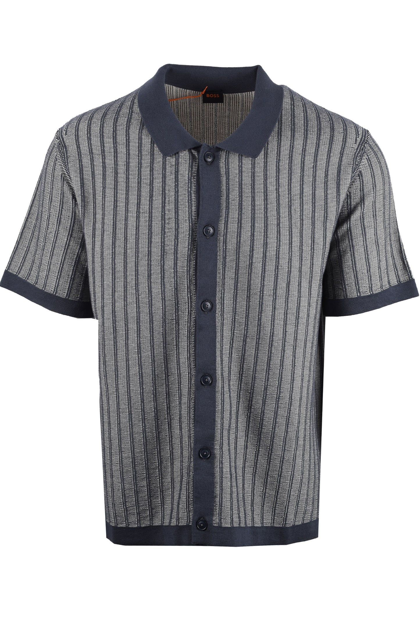 BOSS ORANGE KODD POLO DARK BLUE Boss Orange Michael Stewart Menswear  Polo Shirts