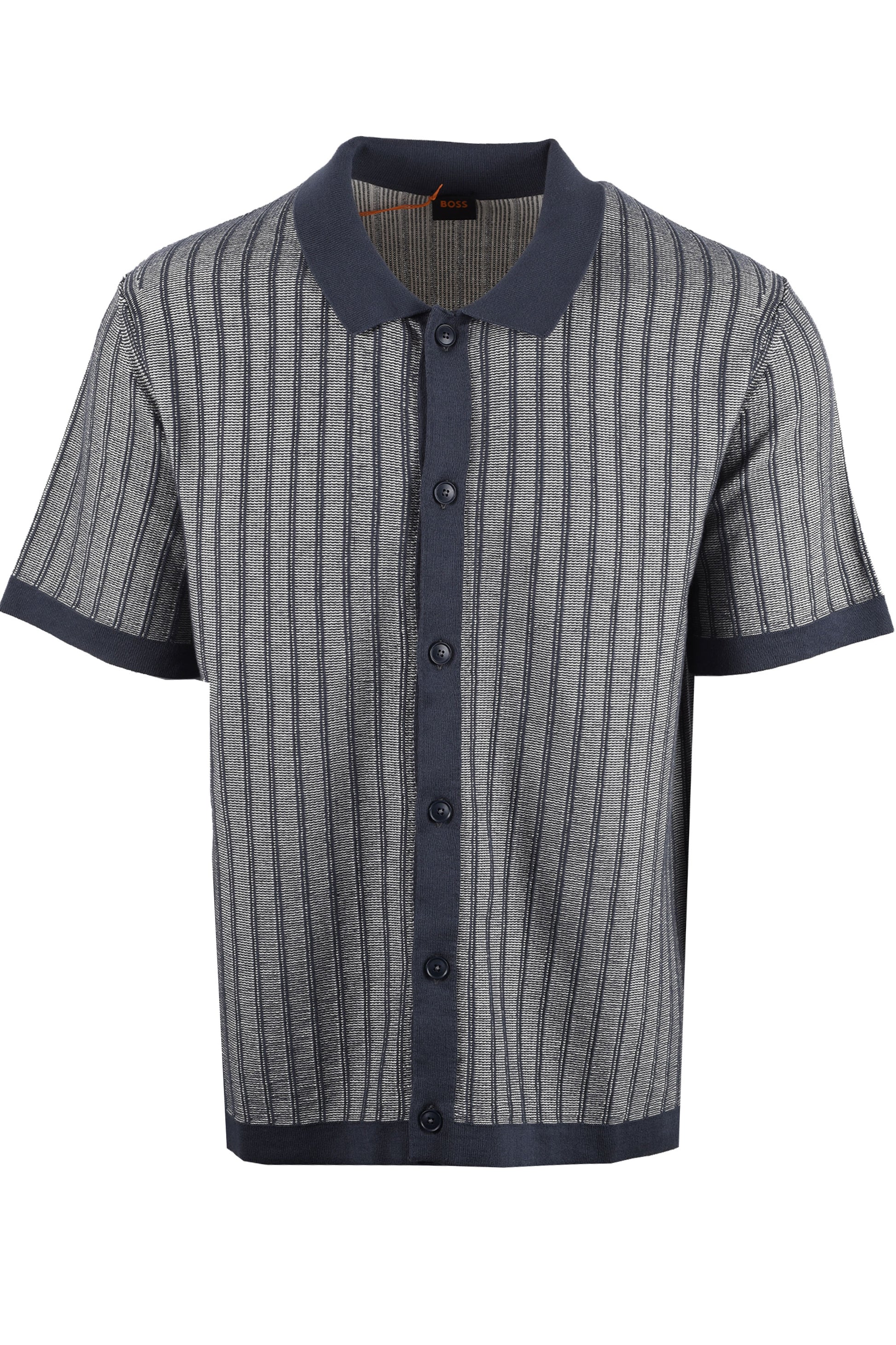 BOSS ORANGE KODD POLO DARK BLUE Boss Orange Michael Stewart Menswear  Polo Shirts