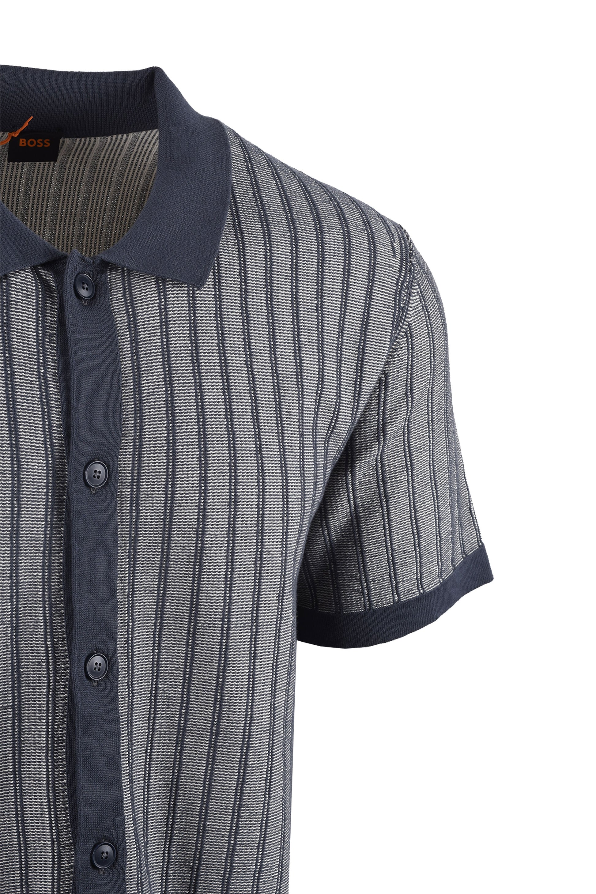 BOSS ORANGE KODD POLO DARK BLUE Boss Orange Michael Stewart Menswear  Polo Shirts