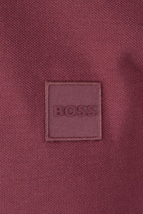 BOSS ORANGE PASSERFORD POLO SHIRT MEDIUM RED Boss Orange Michael Stewart Menswear  Polo Shirts