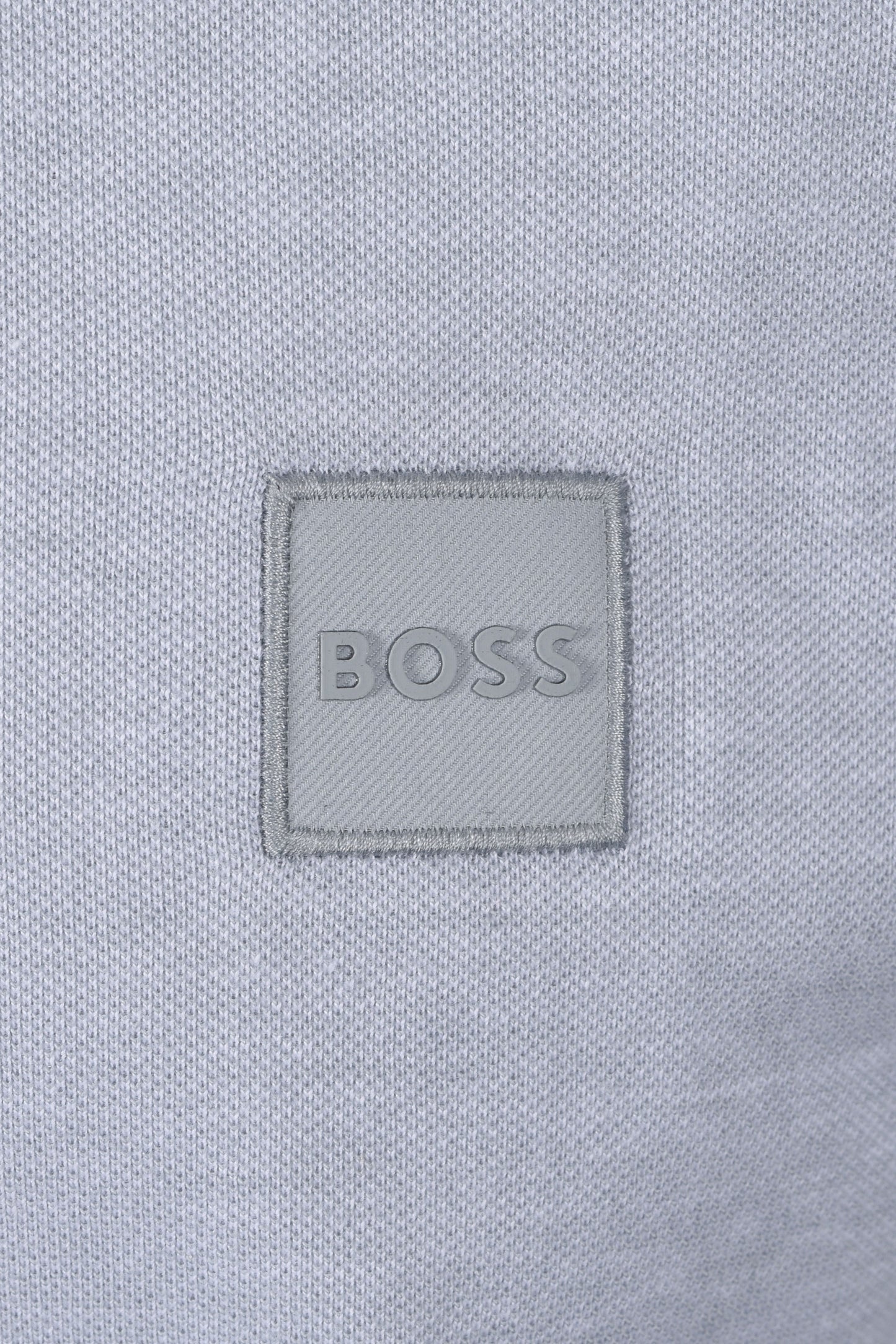 BOSS ORANGE PASSERFORD POLO SHIRT OPEN GREY Boss Orange Michael Stewart Menswear  Polo Shirts