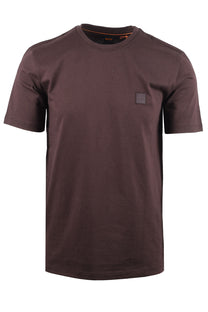 BOSS ORANGE TALES T-SHIRT DARK BROWN