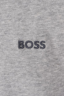 BOSS ORANGE TE_EDGE T-SHIRT OPEN GREY Boss Orange Michael Stewart Menswear  T-Shirts