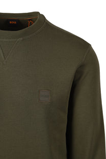 BOSS ORANGE WESTART SWEATSHIRT BRIGHT GREEN Boss Orange Michael Stewart Menswear  Sweatshirts