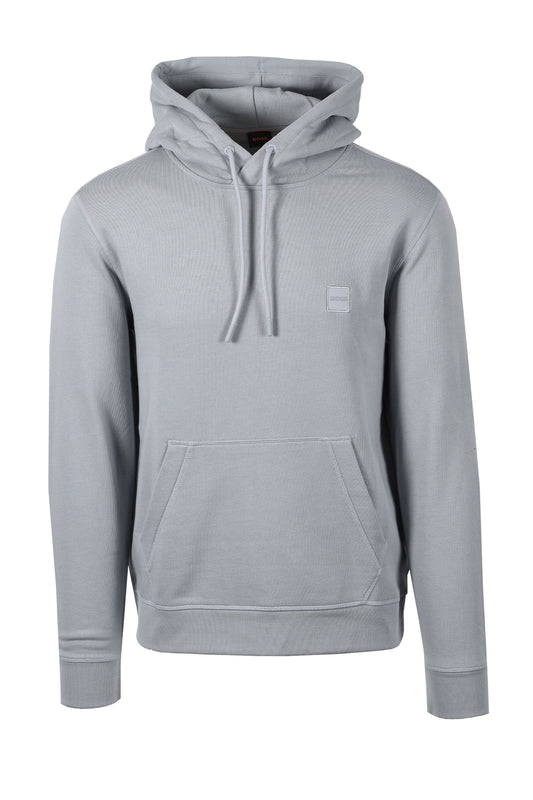 BOSS ORANGE WETALK SWEATSHIRT OPEN GREY Boss Orange Michael Stewart Menswear  Sweatshirts