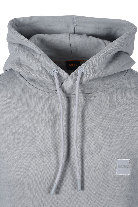 BOSS ORANGE WETALK SWEATSHIRT OPEN GREY Boss Orange Michael Stewart Menswear  Sweatshirts