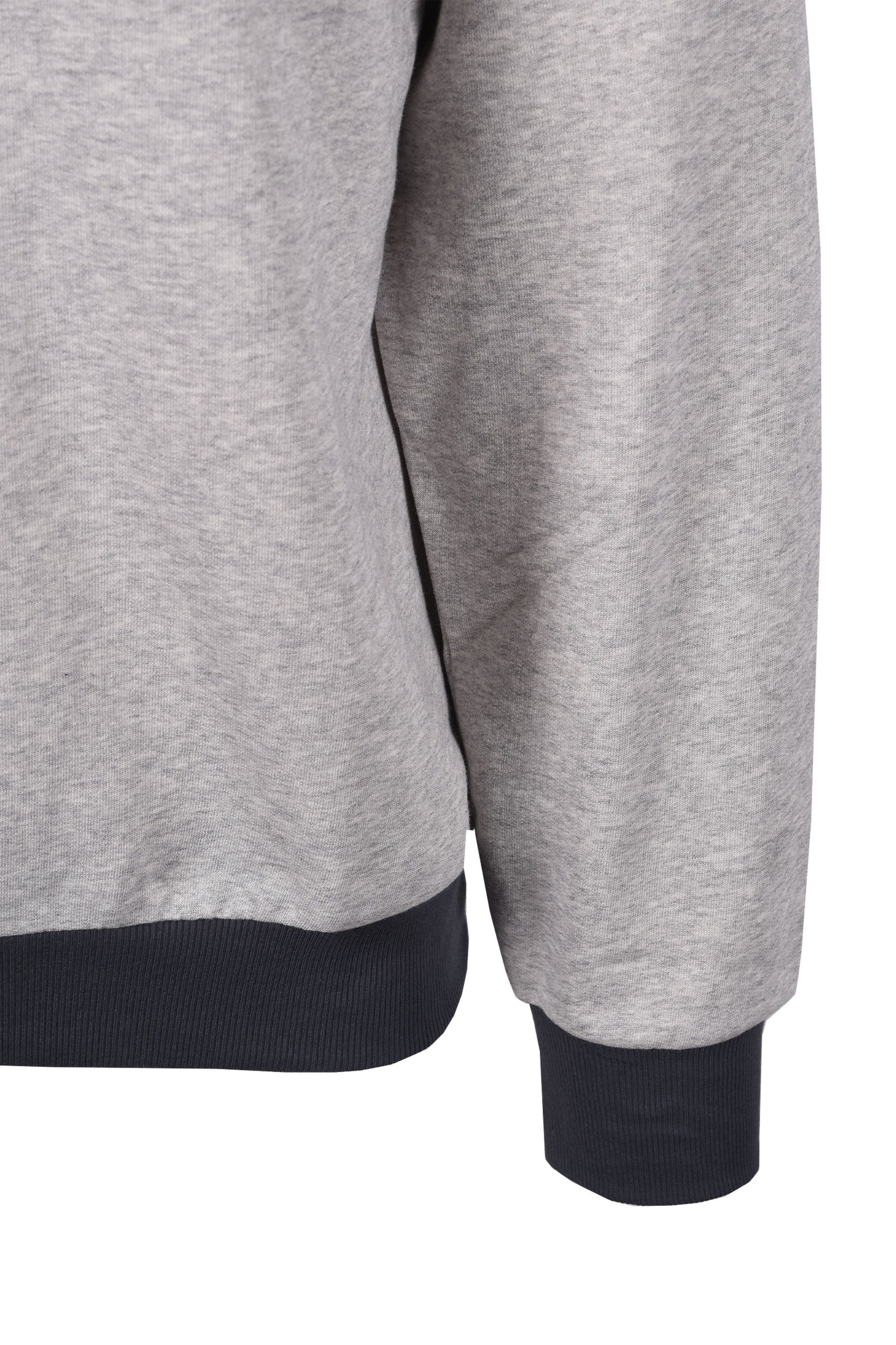 BOSS ORANGE WE_EDGE SWEATSHIRT OPEN GREY Boss Orange Michael Stewart Menswear  Sweatshirts