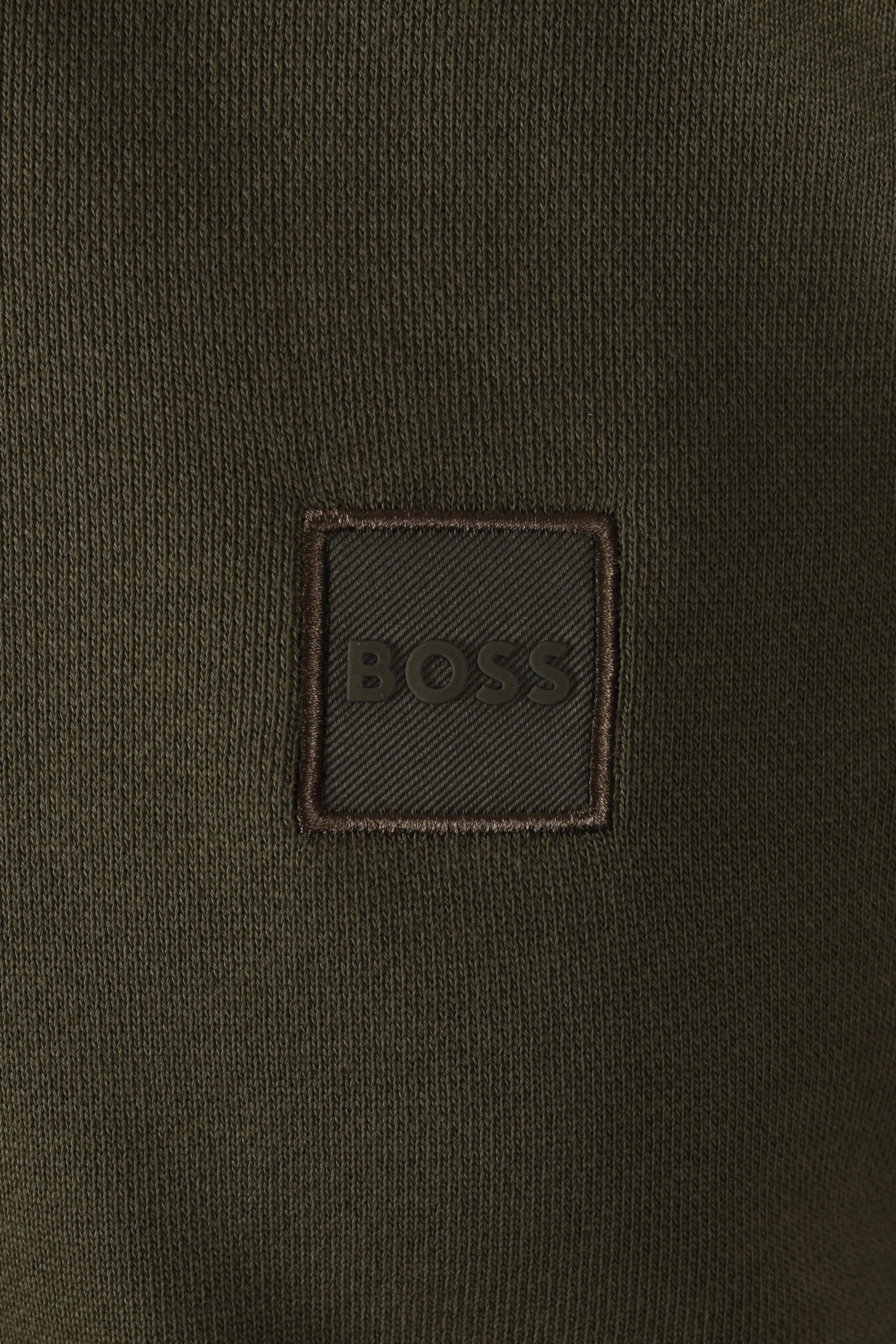 BOSS ORANGE ZETRUST HALF ZIP SWEATSHIRT BRIGHT GREEN Boss Orange Michael Stewart Menswear  Sweatshirts