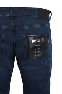 BOSS P DELAWARE JEANS DARK BLUE Boss Black Michael Stewart Menswear  Jeans