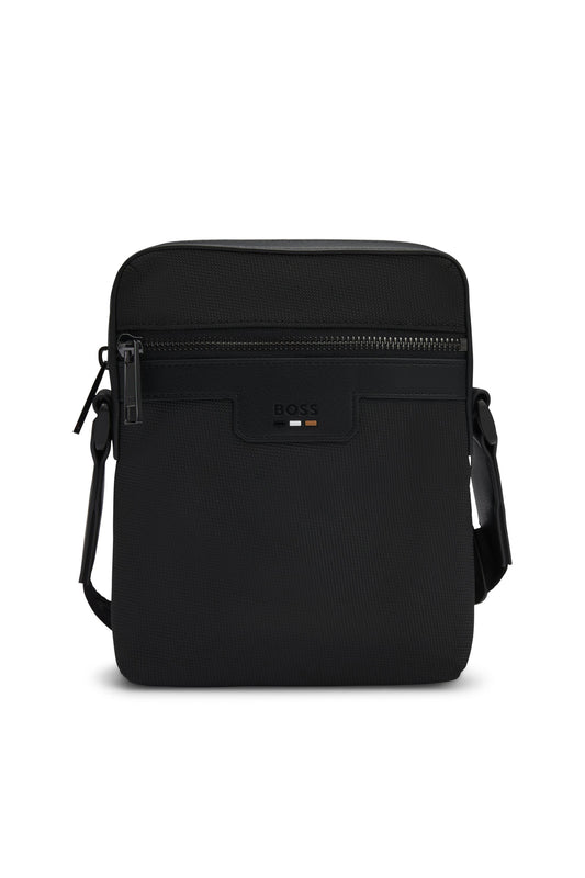 Boss Black Ray Zip Bag Black