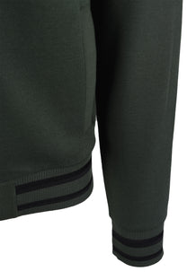 Boss Green Seth Heritage Full Zip Knitwear Open Green Boss Green