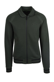 Boss Green Seth Heritage Full Zip Knitwear Open Green Boss Green