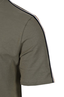 BOSS Unique T-Shirt Open Green Boss Black