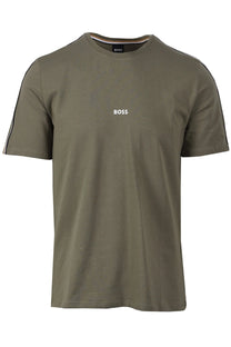 BOSS Unique T-Shirt Open Green Boss Black