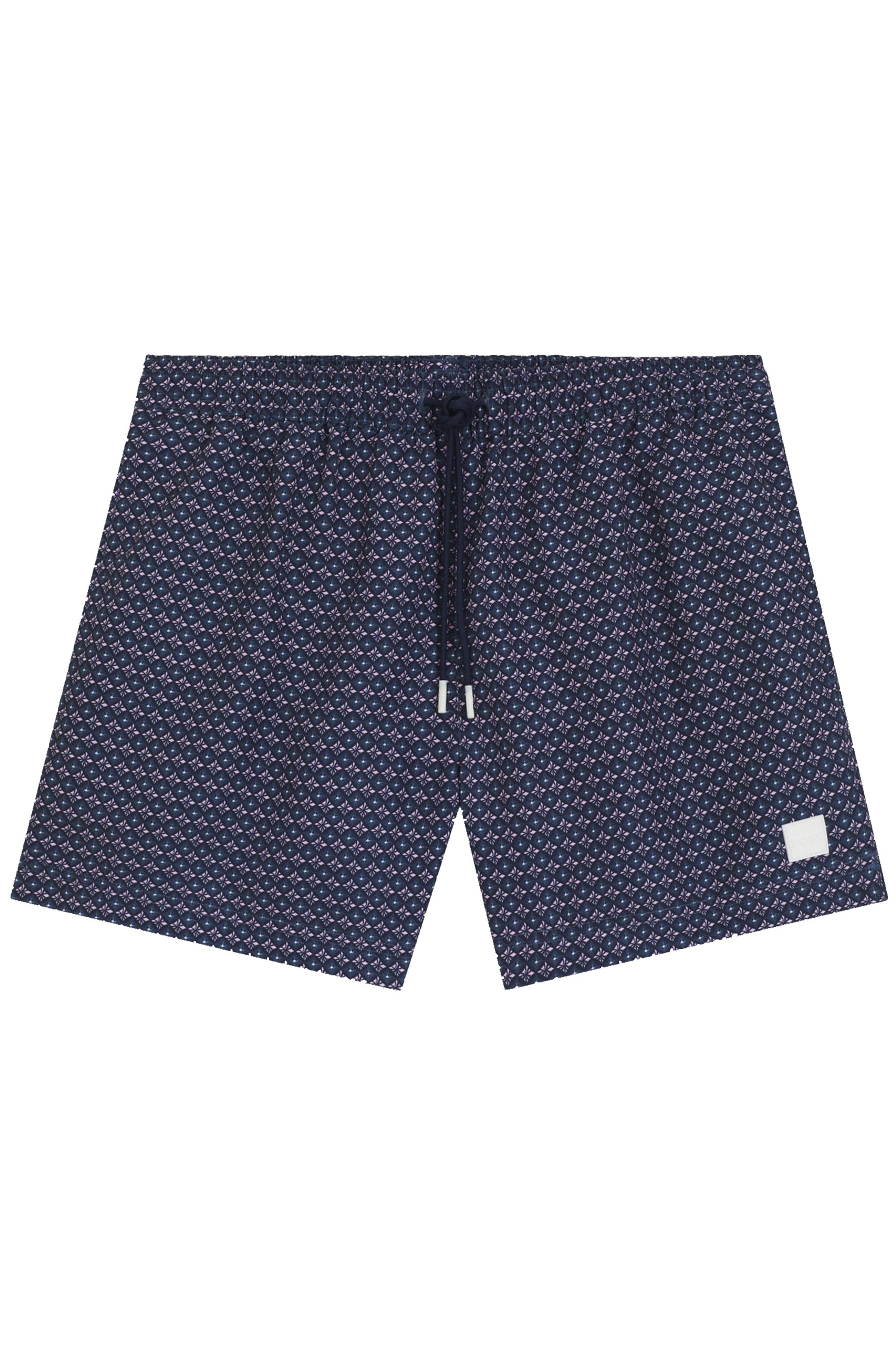 BOSS VIBE SWIM SHORTS NAVY Boss Black Michael Stewart Menswear  Swim Wear