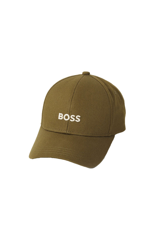 Boss Black Baseball Cap Dark Green