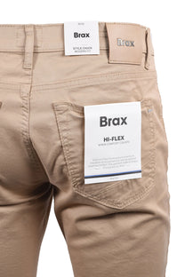 BRAX CHUCK COTTON JEANS STONE Brax Michael Stewart Menswear
