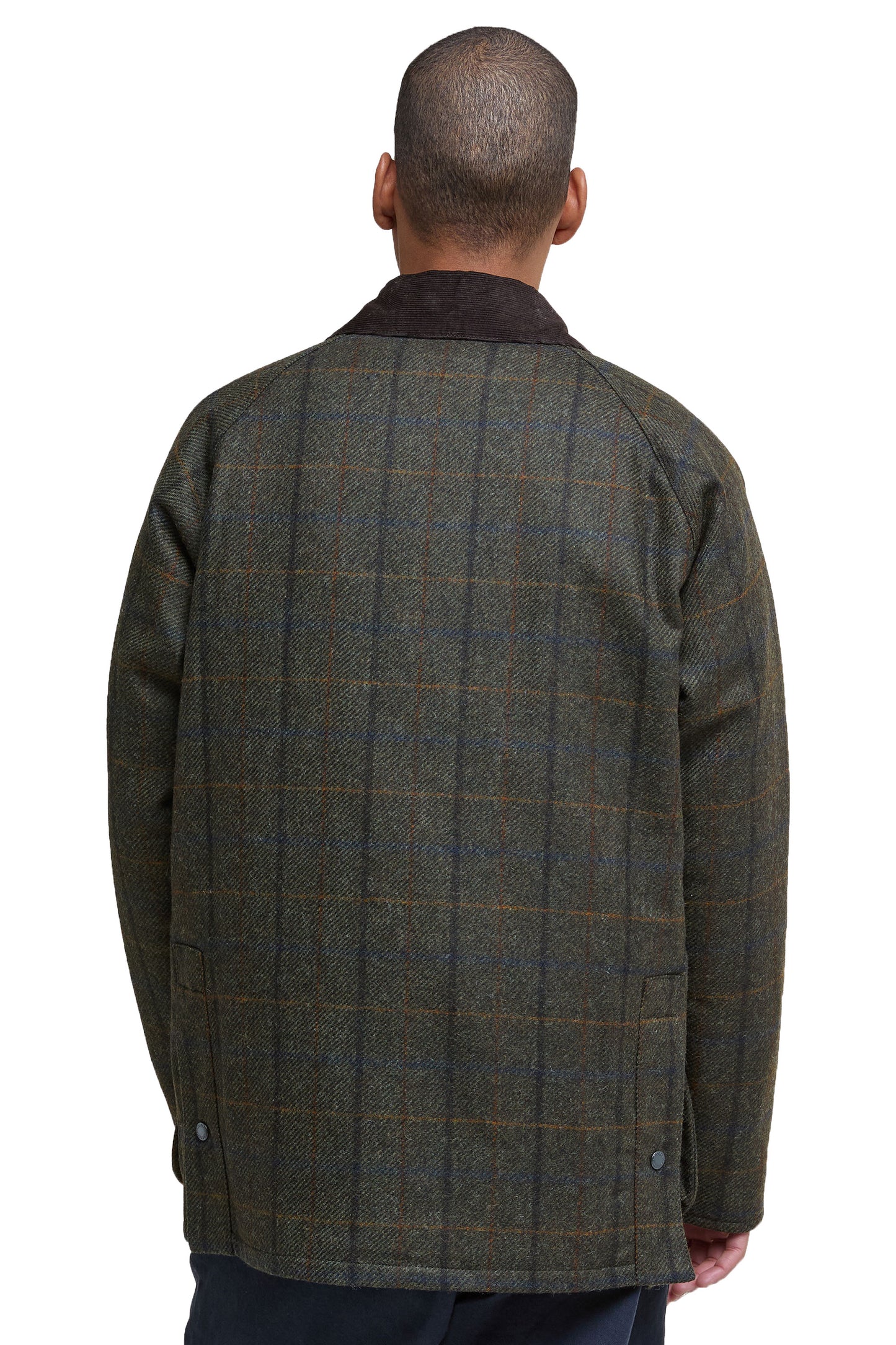 Barbour Bedale Wool Jacket Brown