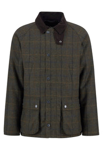 Barbour Bedale Wool Jacket Brown Barbour