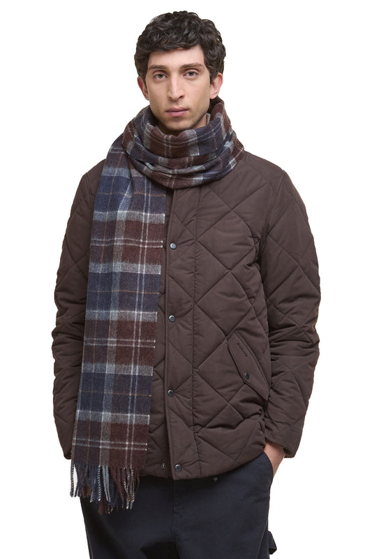 Barbour Braden Scarf Midnight Oak Tartan