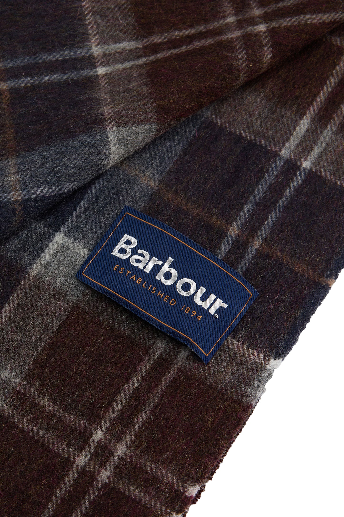Barbour Braden Scarf Midnight Oak Tartan