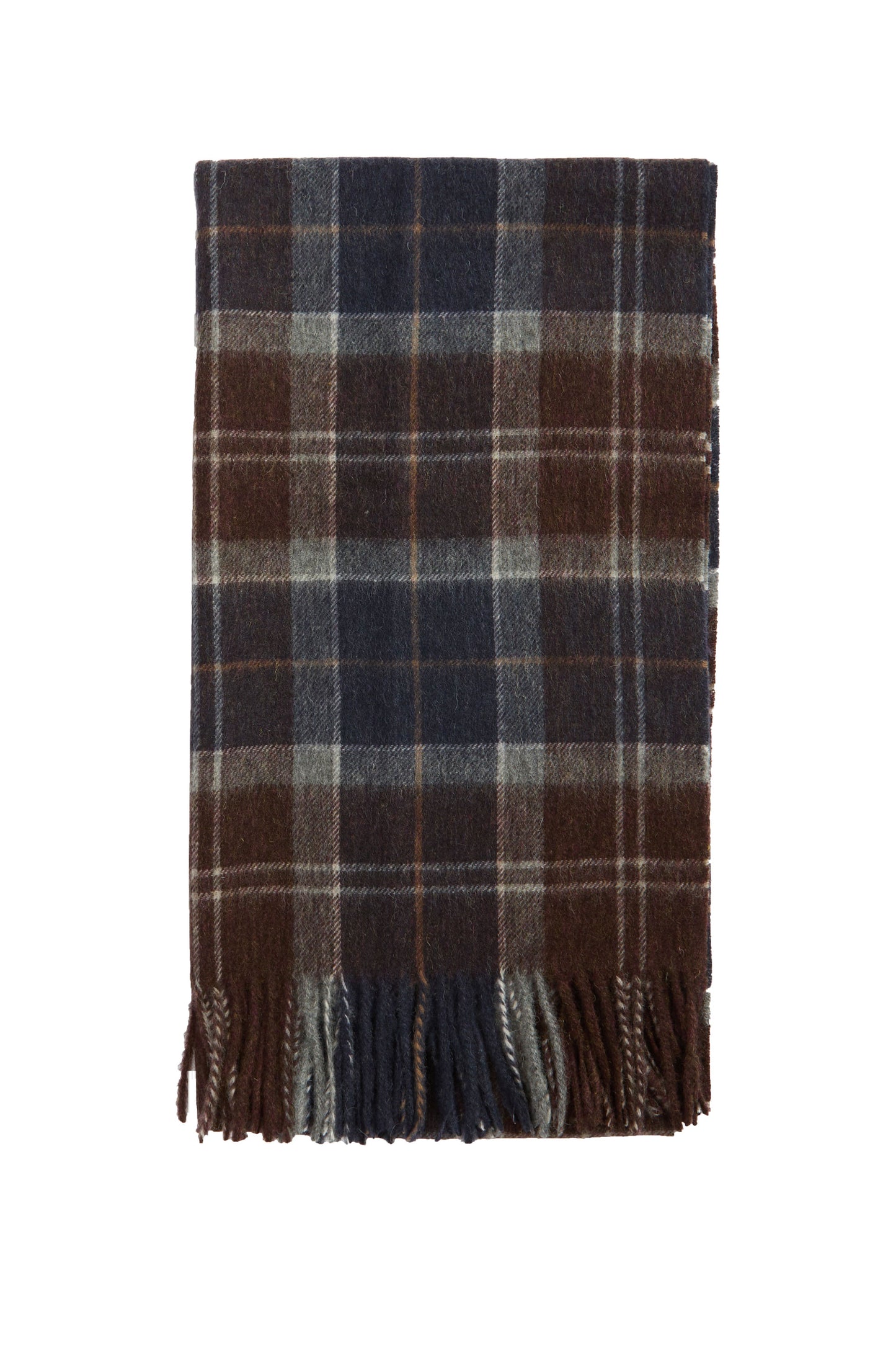 Barbour Braden Scarf Midnight Oak Tartan