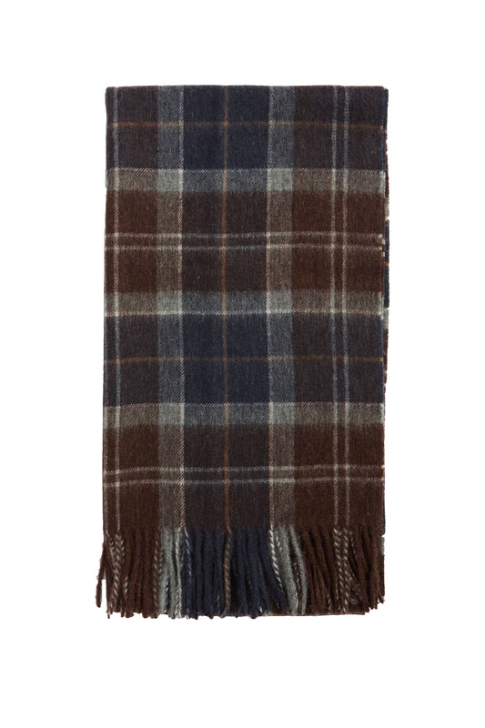 Barbour Braden Scarf Midnight Oak Tartan