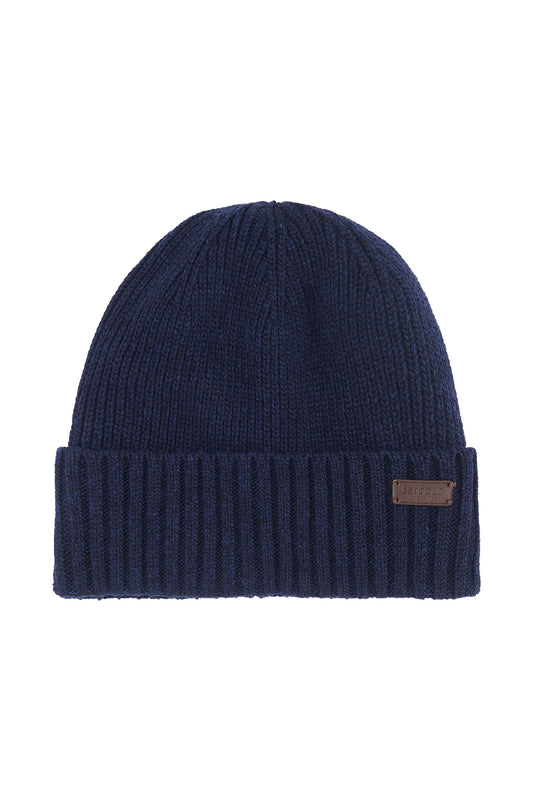 Barbour Carlton Beanie Hat Navy
