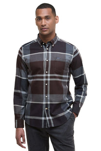 Barbour Dunoon Shirt Midnight Oak Barbour