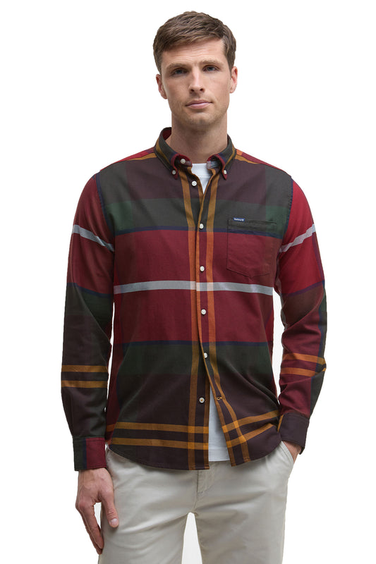 Barbour Dunoon Shirt Winterberry Tartan