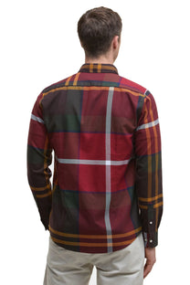 Barbour Dunoon Shirt Winterberry Tartan Barbour
