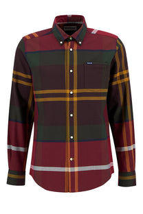 Barbour Dunoon Shirt Winterberry Tartan Barbour