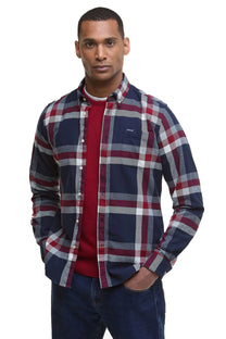 Barbour Folley Shirt Navy/Red Barbour