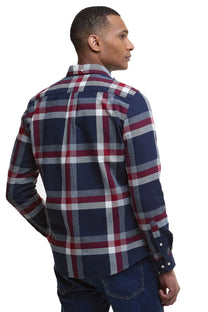 Barbour Folley Shirt Navy/Red Barbour