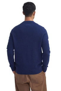 Barbour Grangetown Crew Neck Ink Blue Barbour
